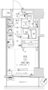 イアース横濱関内【7階】の間取り