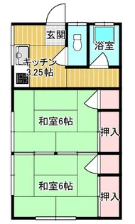 コーポたかはし【2階】の間取り