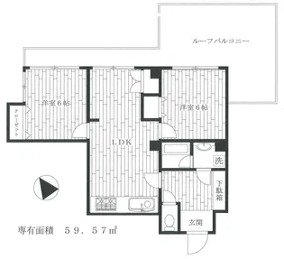 セブンスターマンション第二青葉台【3階】の間取り