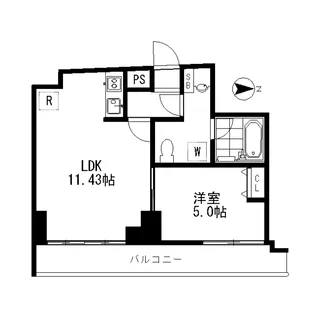 willDo 八王子【8階】の間取り