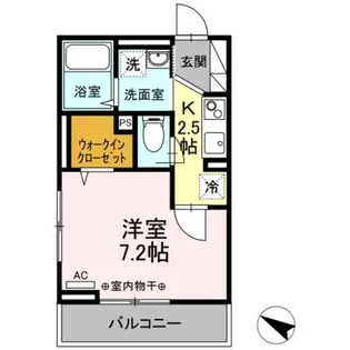 ダイヤモンドハイツ【1】【3階】の間取り
