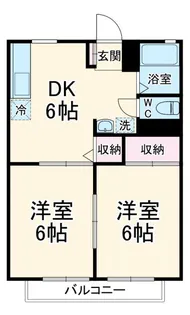 サンライフ219【1階】の間取り