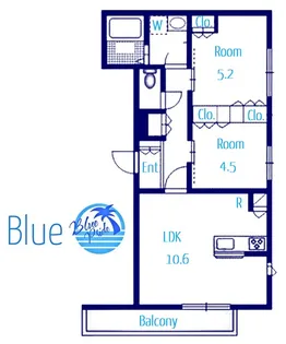 Casa Eterna【2階】の間取り