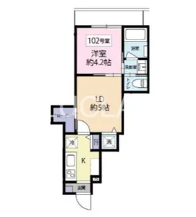 Y’s中野本町【1階】の間取り
