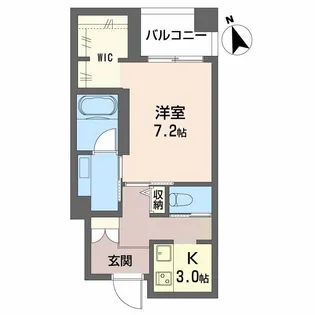 グレインコート【3階】の間取り