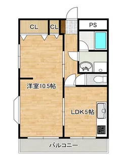 プラザN88【3階】の間取り