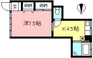 カーサピリカ【1階】の間取り