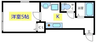 モンレーブノール【2階】の間取り