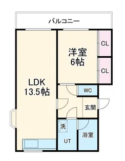 シェリール A棟【2階】の間取り