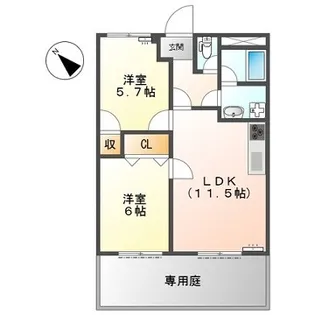 プリマベーラ【2階】の間取り