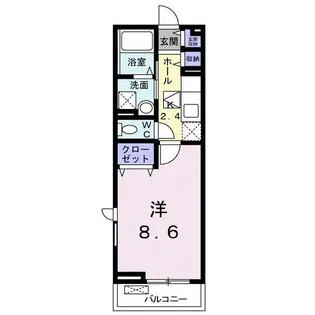 LIANGE【1階】の間取り