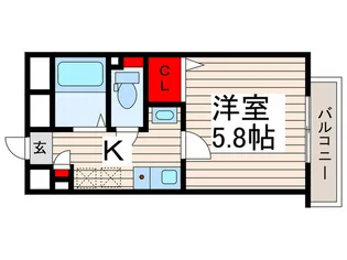 マーキュリー関原【2階】の間取り