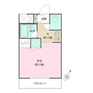アーバン本町【3階】の間取り