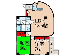 鈴和南大塚マンション【2階】の間取り