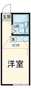 ユナイト白幡チョコミントパフェ【2階】の間取り