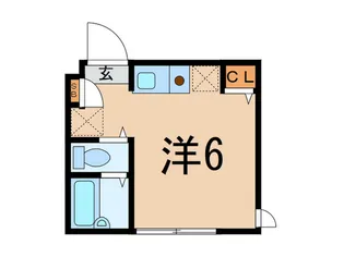 スクエア大口【1階】の間取り