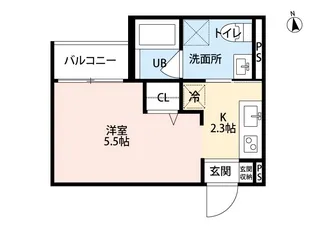 Grace【2階】の間取り