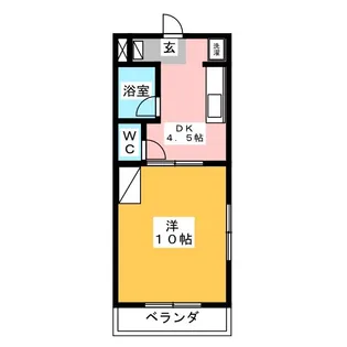 コーラルリーフ【1階】の間取り