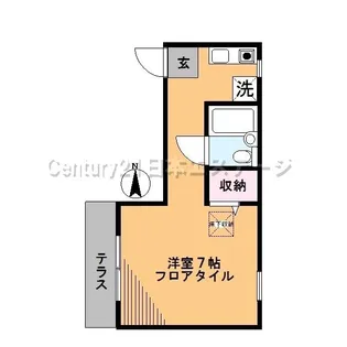 メゾンフクジュ【1階】の間取り