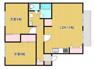 セジュールT&Y【2階】の間取り