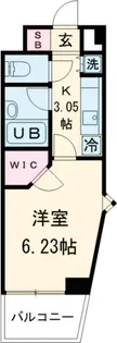 メルベーユ池之内【5階】の間取り