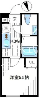 クレスト北新宿 A棟【2階】の間取り