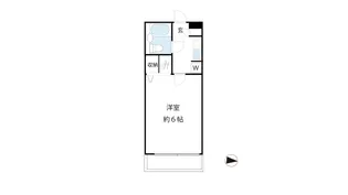アルカディア二子多摩川【2階】の間取り