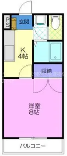 Sophia East【1階】の間取り