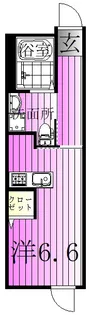 Ambition保木間【3階】の間取り