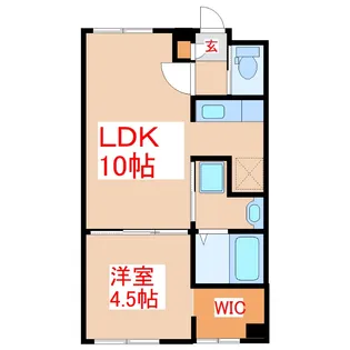 La liberta【2階】の間取り