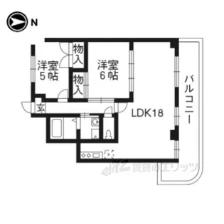 コンフォール【5階】の間取り