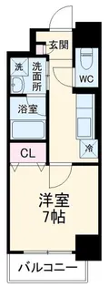 DIAMOND MOON【1階】の間取り