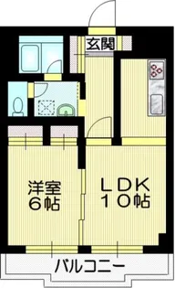 クリオコート松庵【1階】の間取り