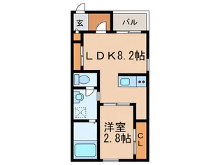 REGALEST浄心【1階】の間取り
