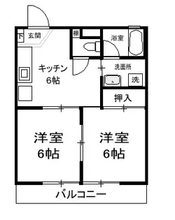 ラ・ソイーヤ【2階】の間取り