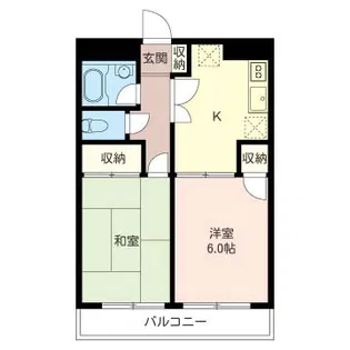 ラ・エスペランサ【1階】の間取り