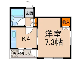 ホワイトメゾン【4階】の間取り