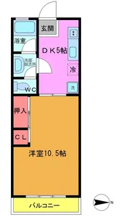 太田ハウス【3階】の間取り