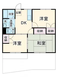 ビアンカ三崎口【1階】の間取り