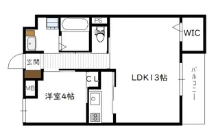 ロイヤルメゾン谷川(B)【3階】の間取り