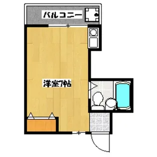 サンライズヴィラ浜田山【2階】の間取り