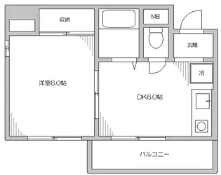 K・Sビル【5階】の間取り