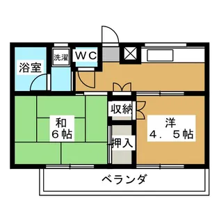 MOハイツ【2階】の間取り