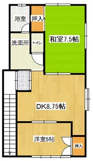 コーポナリタ【2階】の間取り