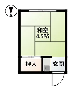 松鶴荘【2階】の間取り