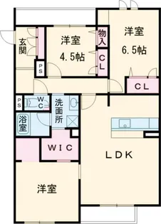 Grande Cielo(グランデ・シエロ)【3階】の間取り