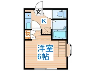 ヴェラノーバ双葉I【1階】の間取り