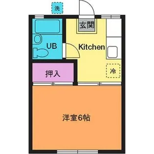 メゾン松枝【2階】の間取り