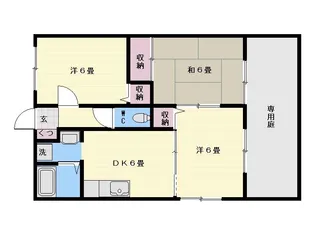 グレイス【1階】の間取り