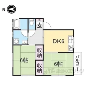 コーポラスHANA【2階】の間取り